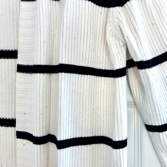 Lovaru Womens Striped Open Front Cardigan - Picture 3 of 7